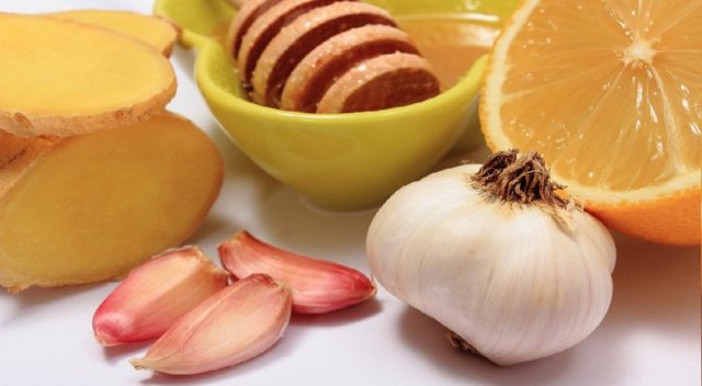 Ajo-jengibre-miel-limón