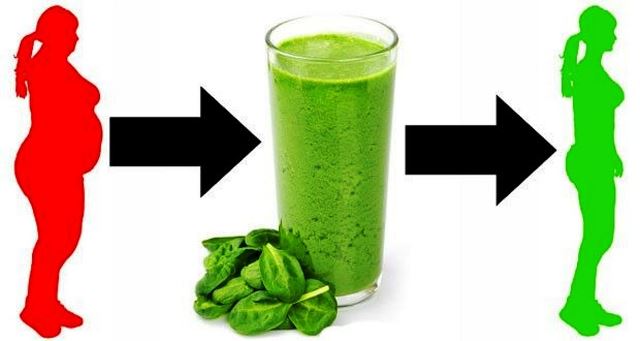 jugo de espinaca