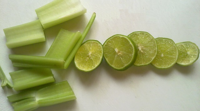 limon y apio